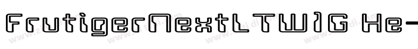 FrutigerNextLTW1G He字体转换